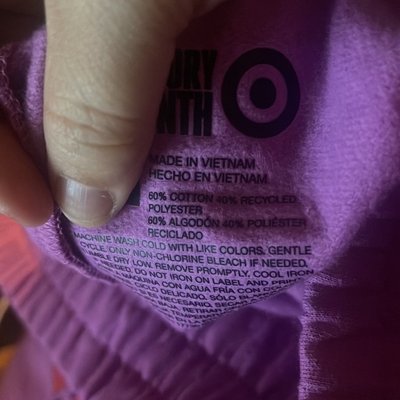 🍀 5/$25🍀 Target X Robin Lewallen Black History Sweat pants Joggers NWT 3X Pink - Picture 6 of 8